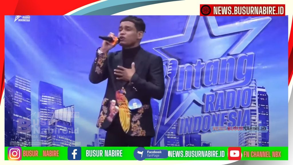 Muhammad Syarif Letsoin Wakili RRI Nabire Korwil I Jayapura, Lolos ke Final Bintang Radio Nasional 2025 di Jakarta (Foto: Istimewa)