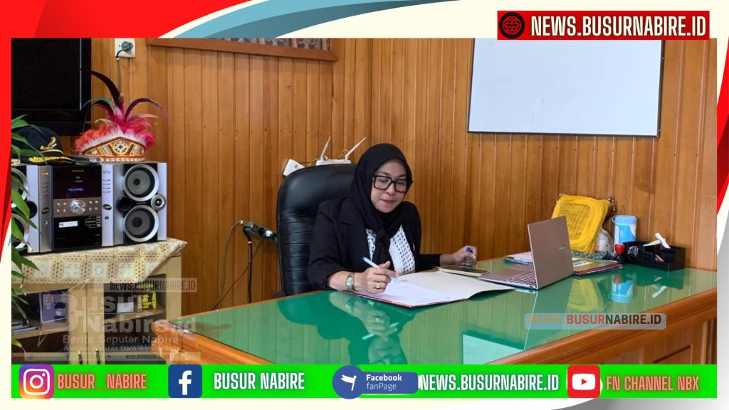 Kepala LPP RRI Nabire, Surya S. Thalib, S.AP., M.Si, menyampaikan rasa syukur dan kebanggaannya atas pencapaian ini (Foto: Busur Nabire)