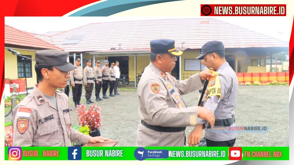 Kompol Mardi Marpaung Launching Pamapta Polres Puncak, Simbol Transformasi Layanan Polri di Papua (Foto Humas Polres Puncak)