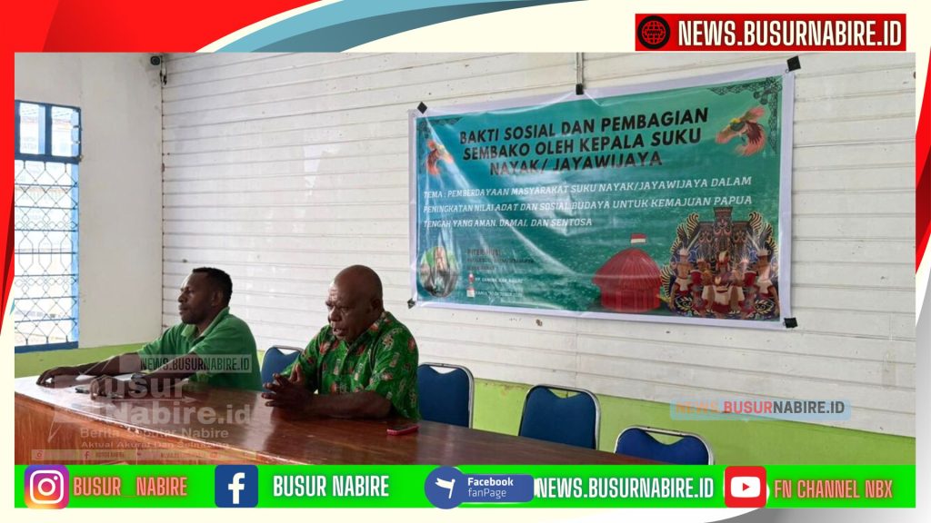 Menebar Cinta dan Harapan: Pemerintah Pusat Gelar Bakti Sosial untuk Masyarakat Suku Nayak (Foto: Busur Nabire)