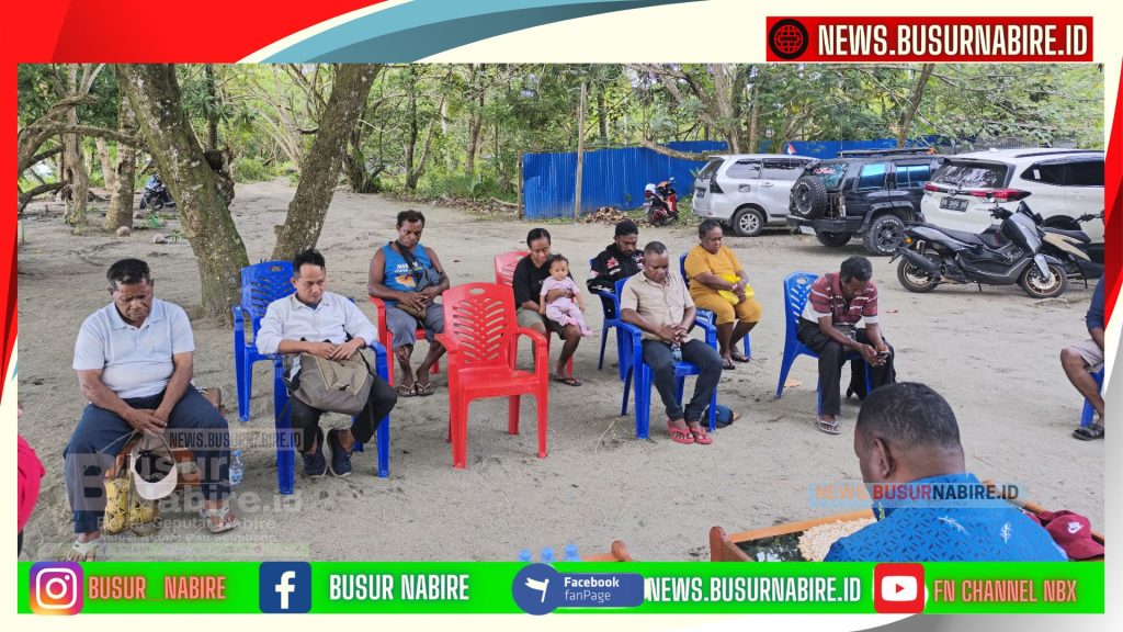 BMA Suku Wate Fasilitasi Penyelesaian Sengketa Tanah di Kampung Kimi Nabire Secara Adat (Foto: Busur Nabire)