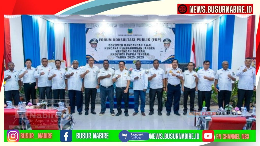 Silwanus Sumule: RPJMD Papua Tengah Harus Jadi Cermin Kesepakatan Rakyat dan Pemerintah (Foto: Istimewa)