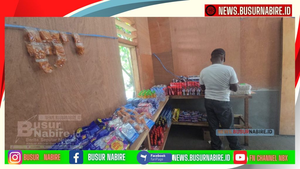 Kosinus Wenda Apresiasi Presiden Prabowo: Bantuan Usaha Kios Perkuat Ekonomi Suku Dani di Nabire (Foto: Busur Nabire)