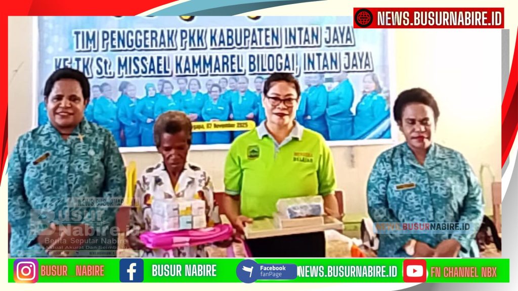 TP PKK Intan Jaya Dorong Semangat Pendidikan Anak Usia Dini di Pedalaman Biloga (Foto: Busur Nabire)