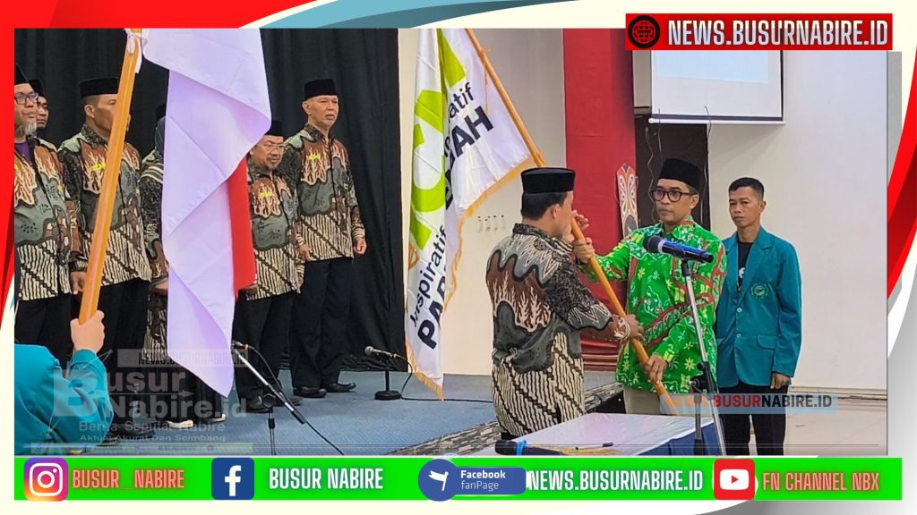 Tonggak Sejarah Baru Abdul Rahim Nahkodai ICMI Papua Tengah periode 2025-2030 (Foto: Busur Nabire)