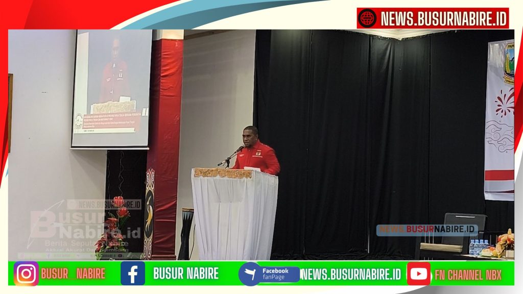 Ali Kabiay Tegaskan Sinergi Pemerintah dan Masyarakat Adat Kunci Membangun Papua Tengah (Foto: Busur Nabire)