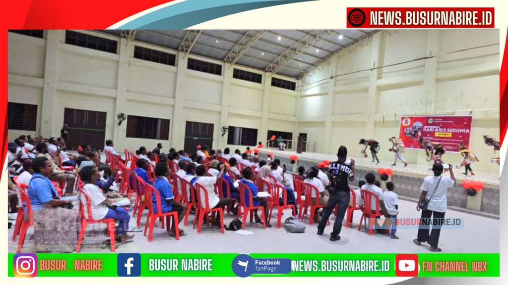 Kegiatan Hari AIDS Sedunia di Nabire Satukan Pemerintah, Relawan Dan Masyarakat (Foto: Busur Nabire)