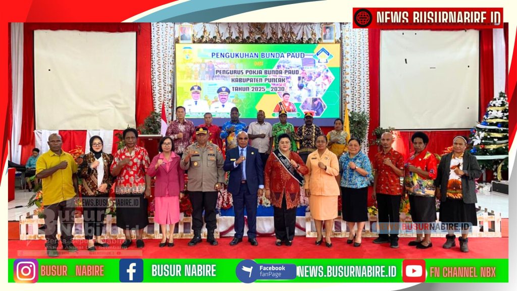 Sinergi Hebat! Kapolres Puncak dan Bhayangkari Hadiri Pengukuhan Bunda PAUD (Foto: Humas Polres Puncak)