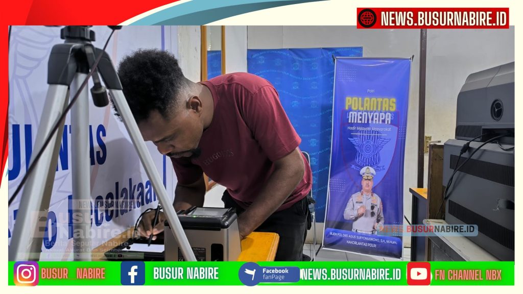 Pelayanan SIM Tanpa Ribet, Satlantas Polres Nabire Hadirkan Layanan Ramah Warga (Foto: Busur Nabire)