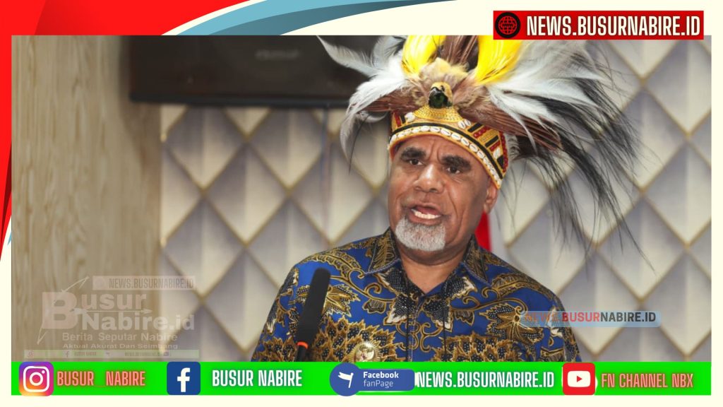 Wagub Deinas Geley Resmi Buka RAKERPROV I KONI Papua Tengah 2025 (Foto: Humas Pemprov)