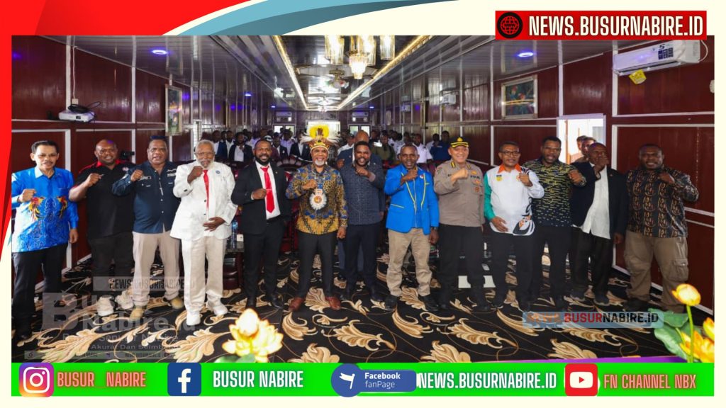 Wagub Deinas Geley Resmi Buka RAKERPROV I KONI Papua Tengah 2025 (Foto: Humas Pemprov)