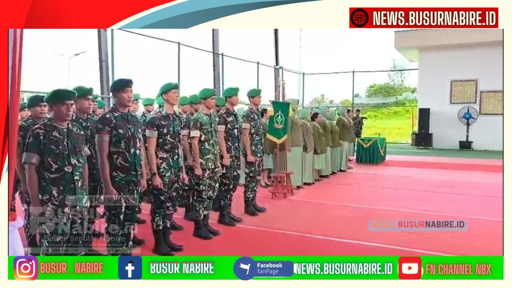 Danrem 173/PVB Pimpin Sertijab Dandim Nabire dan Mimika (Foto: Busur Nabire)