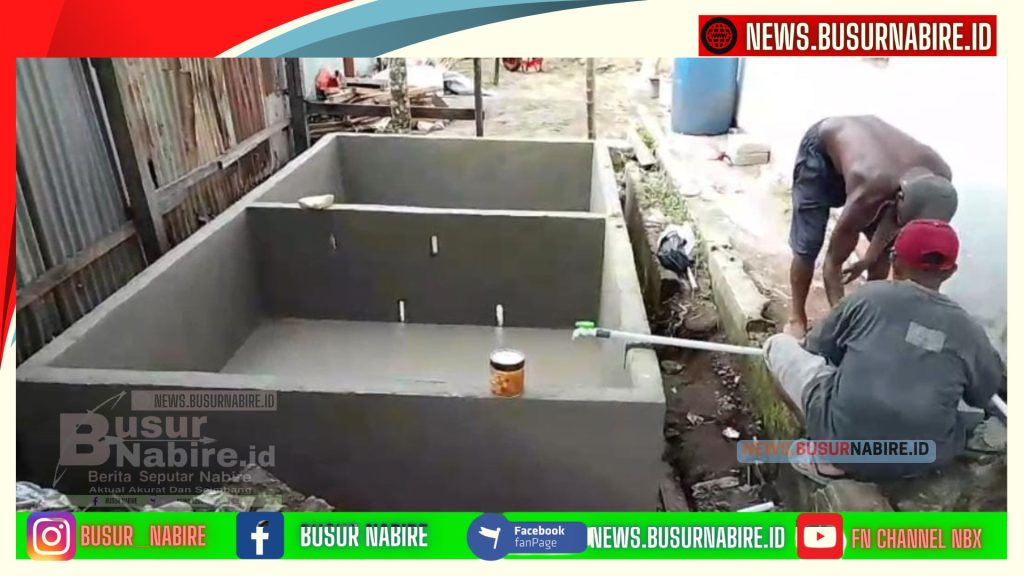 Dorong Kemandirian Masyarakat Adat, Program Kolam Ternak Ayam dan Bebek Hadir di Kalibobo Nabire (Foto: Busur Nabire)