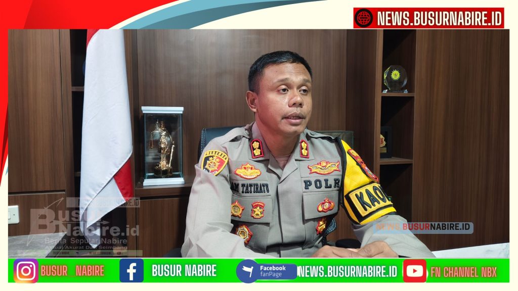 Kapolres Nabire: Penutupan Jalan Malam Tahun Baru pukul 21:30 Wit (Foto: Busur Nabire)