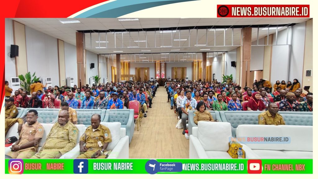 Gas Pol Pendidikan Papua Tengah! Gubernur Meki Nawipa Tegaskan Program Prioritas, 801 Guru Lulus PPG 100 Persen (Foto: Busur Nabire)