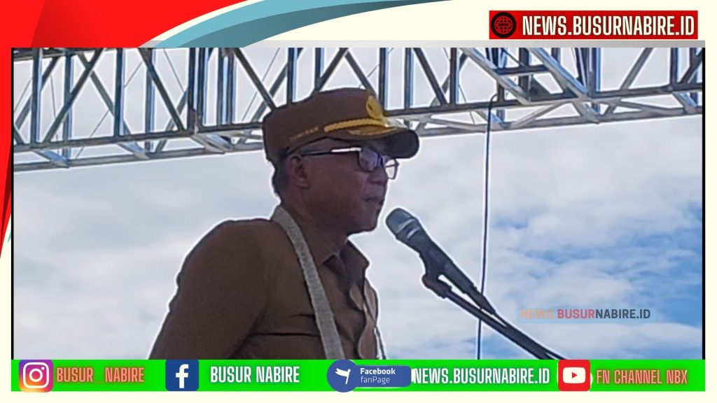  Asisten II Bidang Perekonomian dan Pembangunan Setda Provinsi Papua Tengah, H. Tumiran (Foto: Busur Nabire)