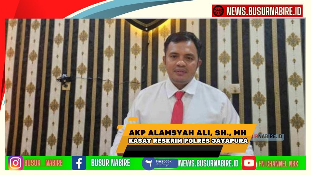 Kasat Reskrim Polres Jayapura AKP Alamsyah Ungkap Kronologi Kasus Curanmor di Sentani (Foto: BusurNabire)