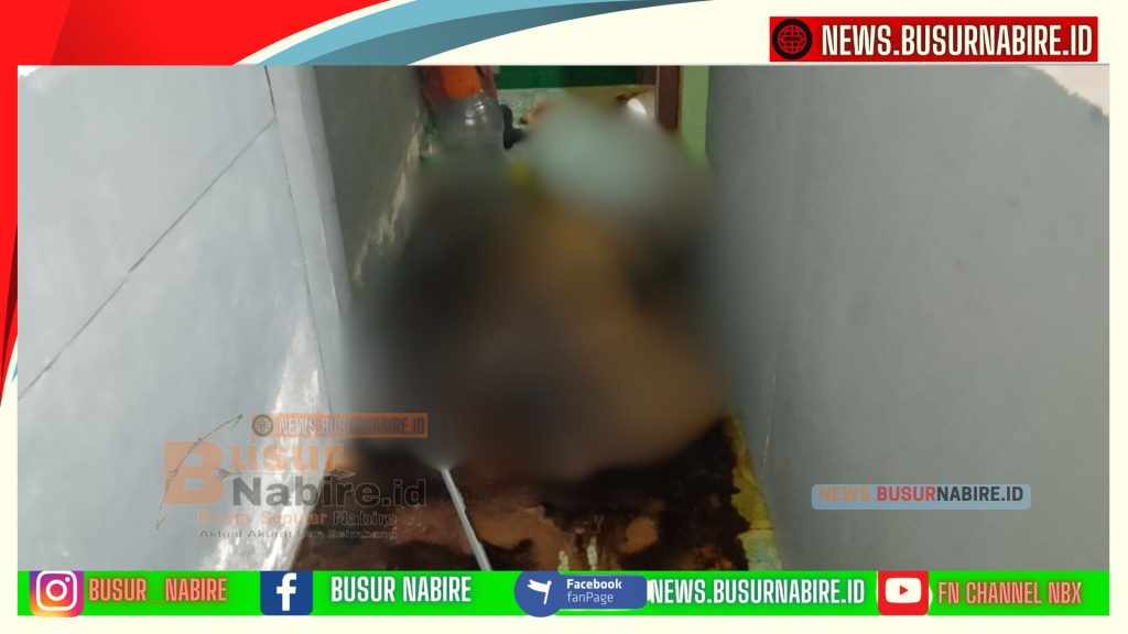 Mayat Tukang Ojek Ditemukan Membusuk di Kamar Kos Jalan Surabaya Nabire, Warga Geger (Foto: Istimewa)