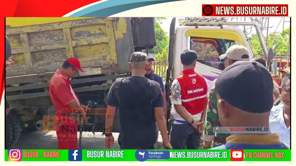 Pelanggaran BBM Subsidi Terbongkar Saat Sidak Tim Gabungan di SPBU Nabire ( Foto: Busur Nabire)