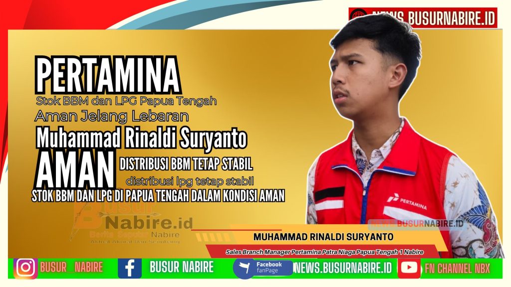 Pertamina Pastikan Stok BBM dan LPG Papua Tengah Aman Jelang Lebaran (Foto: Istimewa)