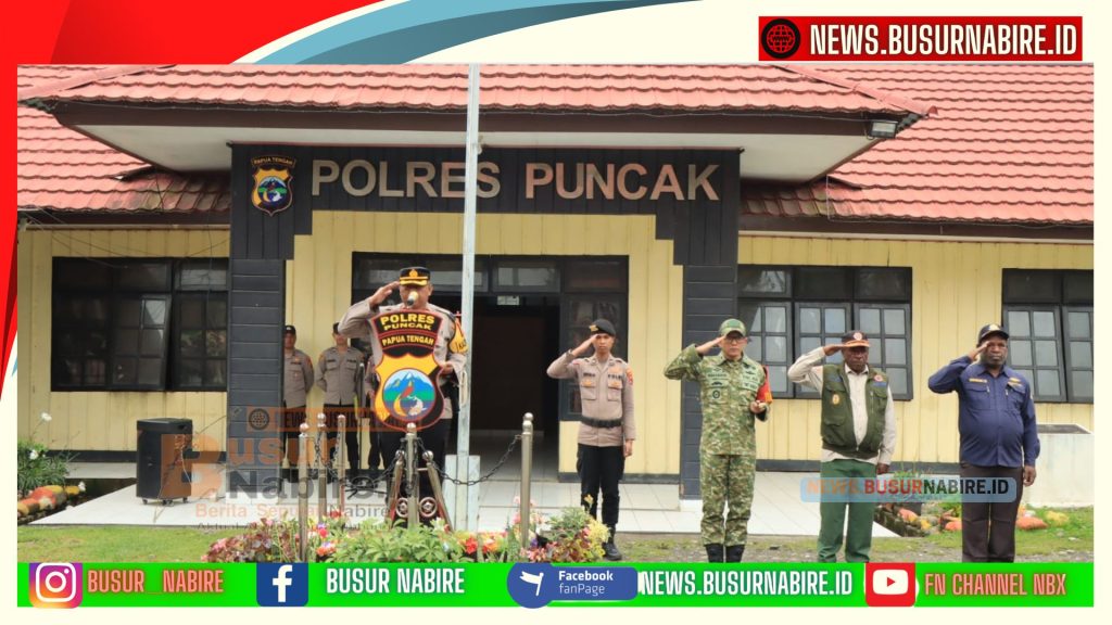 Kapolres Puncak Pimpin Apel Gelar Pasukan Operasi Ketupat 2026 Amankan Idulfitri (Foto: Humas Polres Puncak)