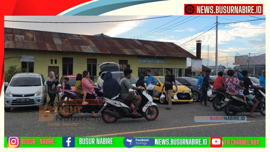Aksi Mulia Komunitas City Car Nabire Bagikan Ratusan Takjil Gratis Selama Ramadhan (Foto: BusurNabire)
