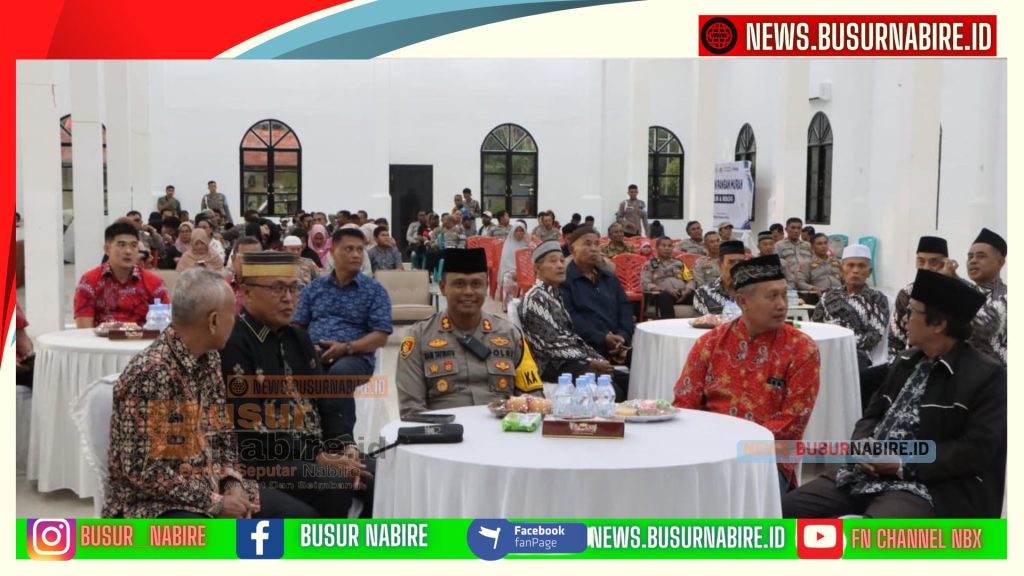 Penuh Kebersamaan, Polres Nabire Gelar Buka Puasa dan Santunan Anak Yatim (Foto: Humas Polres Nabire)