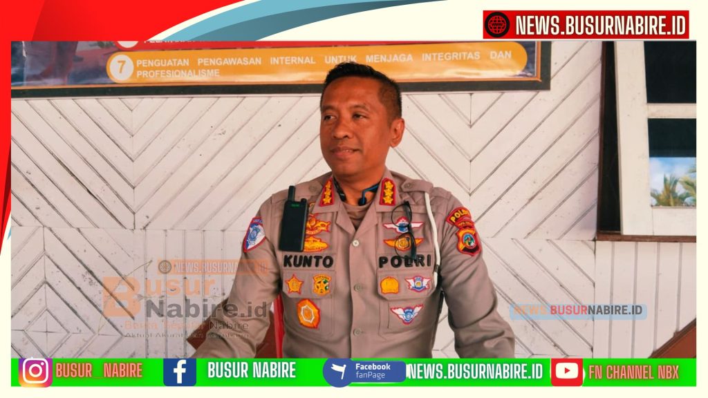 Direktur Lalu Lintas Polda Papua Tengah, S. Kunto Hartono (Foto: Istimewa)