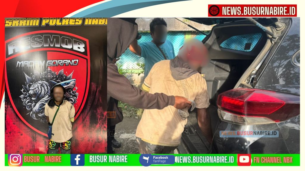 Terungkap! Curanmor di Nabire Dijual Rp3 Juta, Pelaku Ditangkap Cepat Polisi (Foto: Humas Polres Nabire)