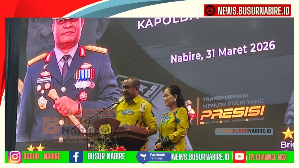 Mengharukan! Alfred Papare Ungkap Tantangan Besar Papua Tengah di Momen Perpisahan (Foto: Busur Nabire)