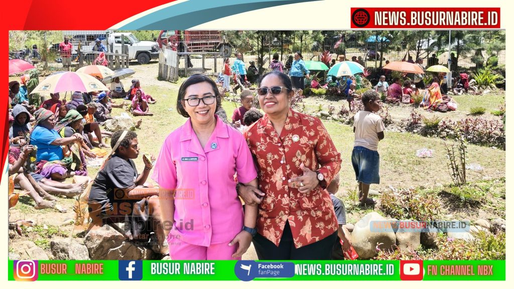 Dharma Wanita Persatuan Puncak Apresiasi Ketua Bhayangkari, Tandai Purna Tugas AKBP Mardi Marpaung (Foto: BusurNabire)