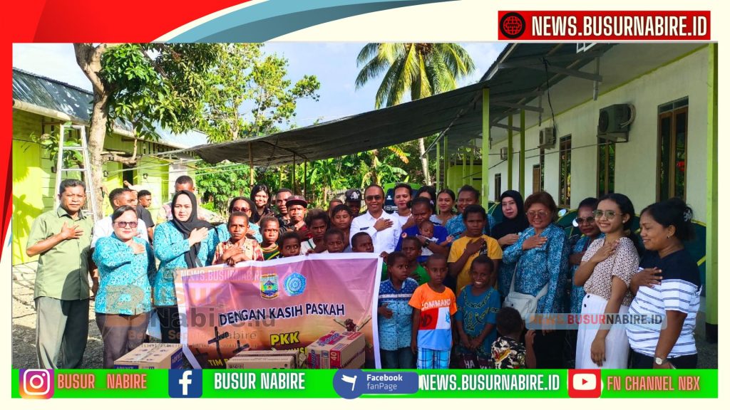 TP PKK Papua Tengah Salurkan Bantuan BAMA untuk 20 Gereja di Nabire (Foto: Busur Nabire)