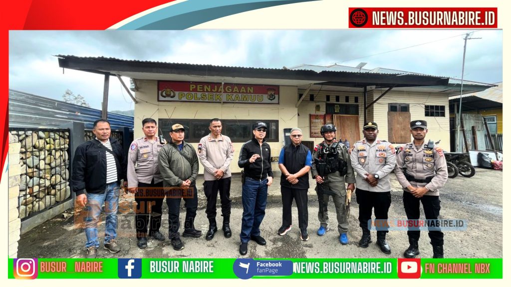 Irwil V Itwasum Polri Turun Langsung ke Kamuu, Pastikan Keamanan Usai Serangan Panah Misterius (Foto: Humas Dogiyai)