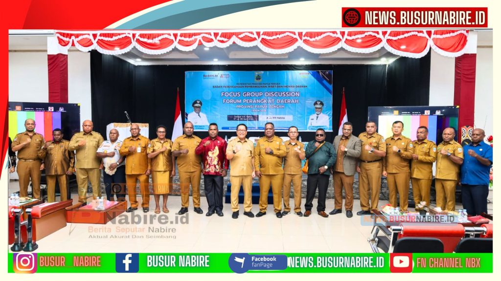 FGD RKPD 2027 Papua Tengah Digelar di Nabire (Foto: Humas Pemprov)