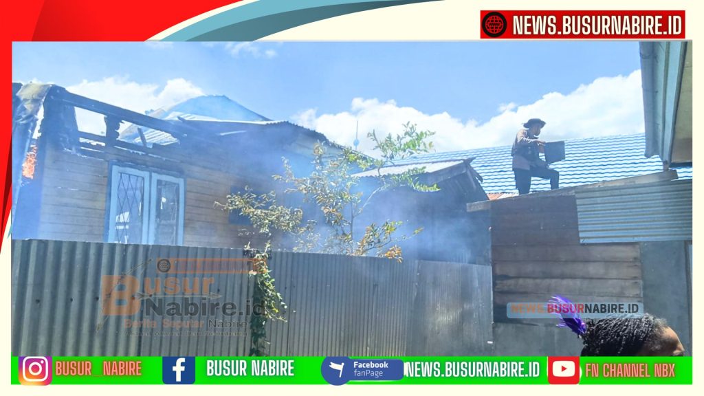 Sinergi Kuat Polri dan Warga Berhasil Padamkan Kebakaran Hebat di Dogiyai (Foto: Humas Polres Dogiyai)