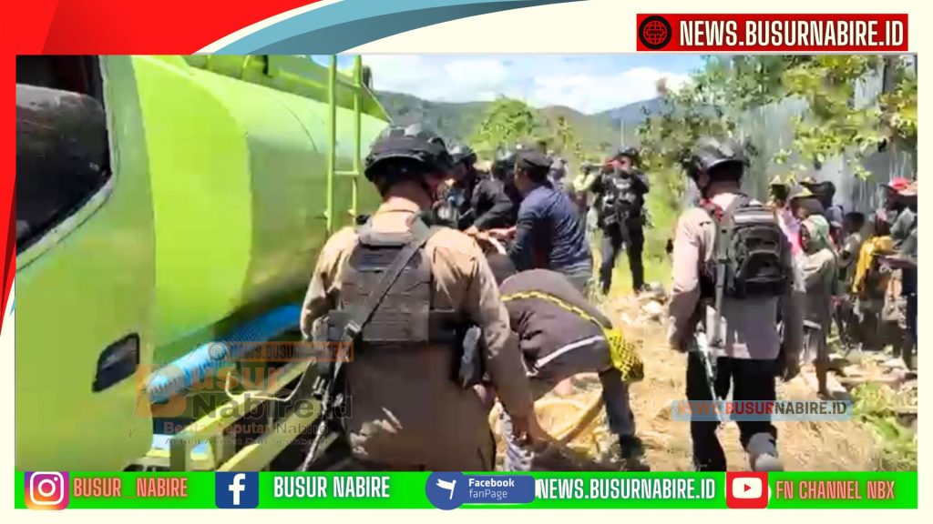 Sinergi Kuat Polri dan Warga Berhasil Padamkan Kebakaran Hebat di Dogiyai (Foto: Humas Polres Dogiyai)