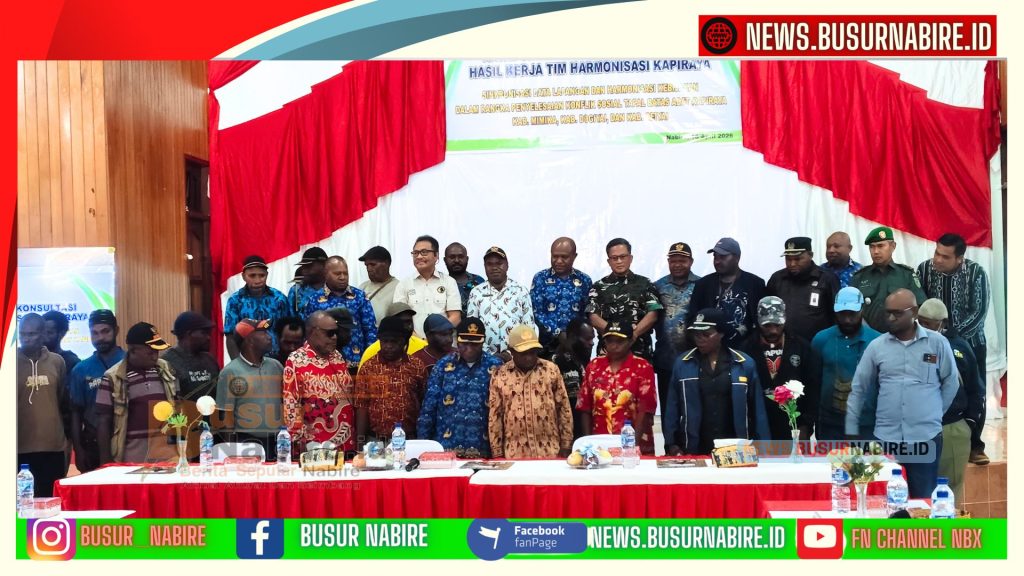 Konflik Tapal Batas Kapiraya Disorot, Pemprov Papua Tengah Gaspol Cari Solusi Adat Modern (Foto: Busur Nabire)