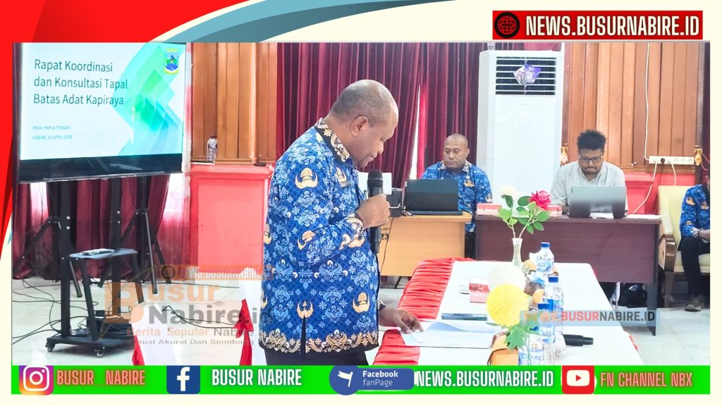 Konflik Tapal Batas Kapiraya Disorot, Pemprov Papua Tengah Gaspol Cari Solusi Adat Modern (Foto: Busur Nabire)