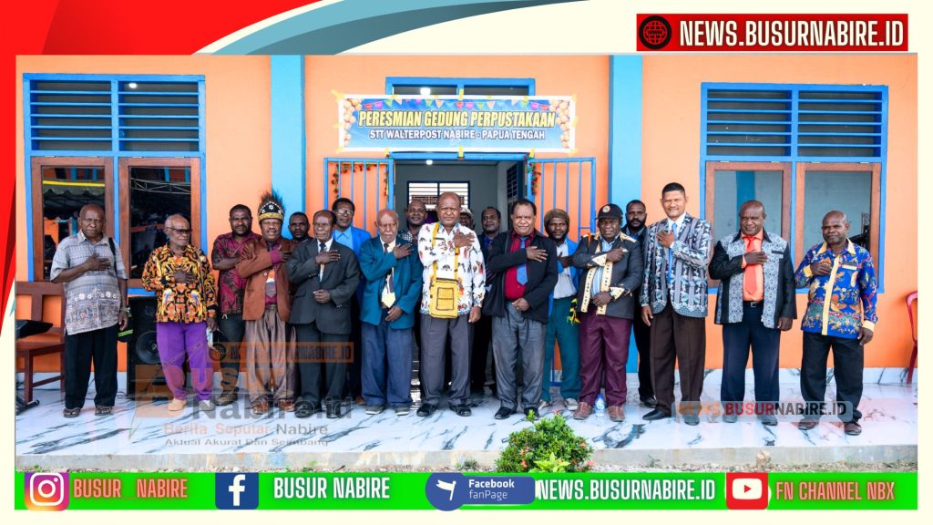 Resmi Dibuka! Perpustakaan STT Walter Post Nabire Disiapkan Cetak Generasi Emas Papua Tengah (Foto: Humas Pemprov)
