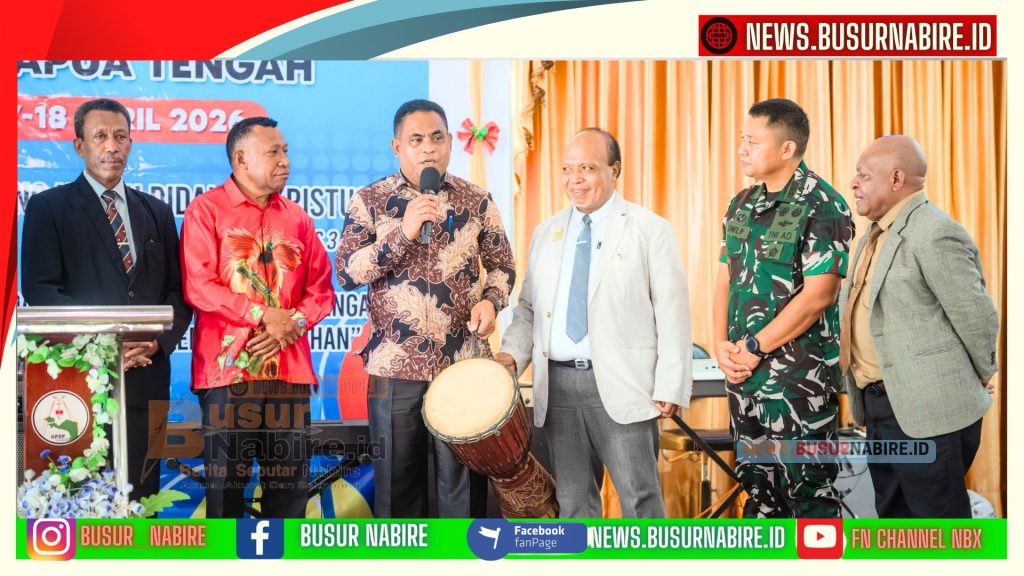 Resmi Dibuka! Sidang Daerah I GPDP Papua Tengah di Nabire Lahirkan Harapan Besar bagi Umat dan Daerah (Foto: Humas Pemprov)