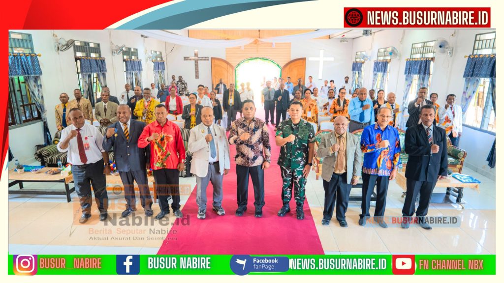 Resmi Dibuka! Sidang Daerah I GPDP Papua Tengah di Nabire Lahirkan Harapan Besar bagi Umat dan Daerah (Foto: Humas Pemprov)