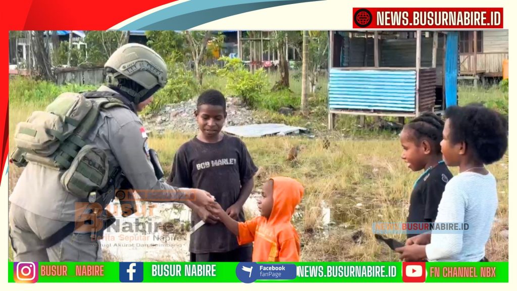 Humanis & Tegas! Satgas Damai Cartenz 2026 Amankan Kenyam Nduga (Foto: Istimewa)