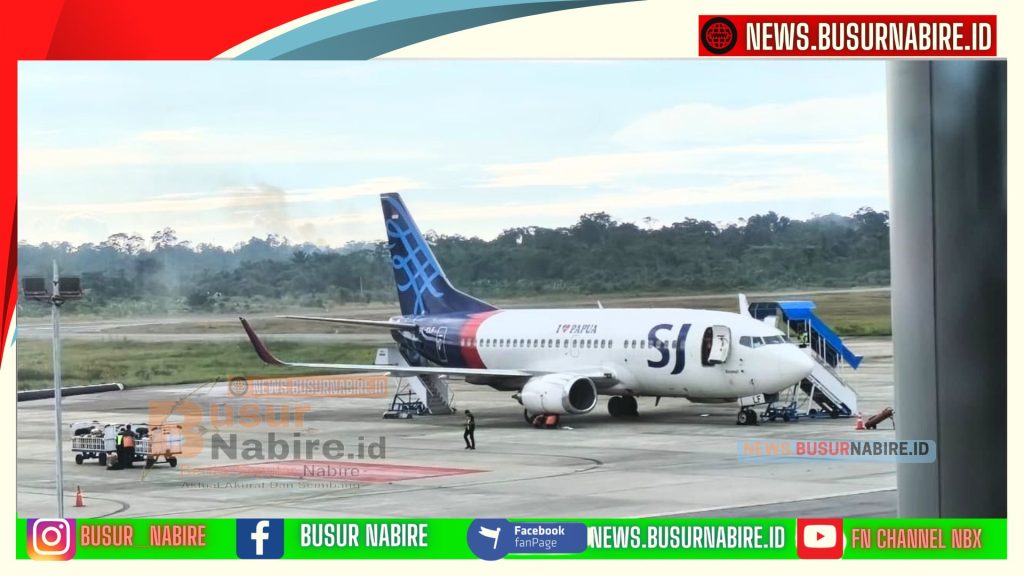 Heboh di Bandara Nabire! Sriwijaya Air Delay Hingga Sore, Penumpang Kecewa (Foto: BusurNabire)