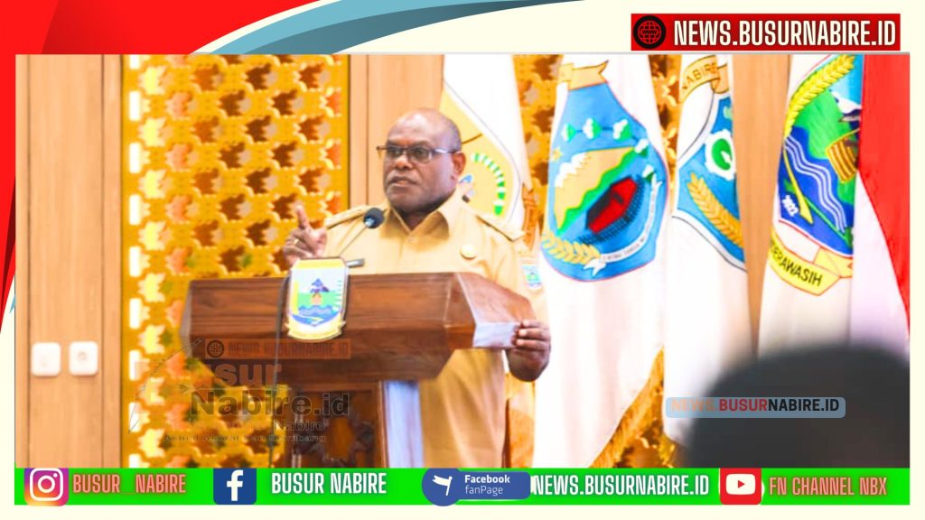 Gubernur Meki Nawipa Semprot Keras MRP Papua Tengah: Jangan Hanya Ramai di TikTok (Foto: Humas Pemprov)