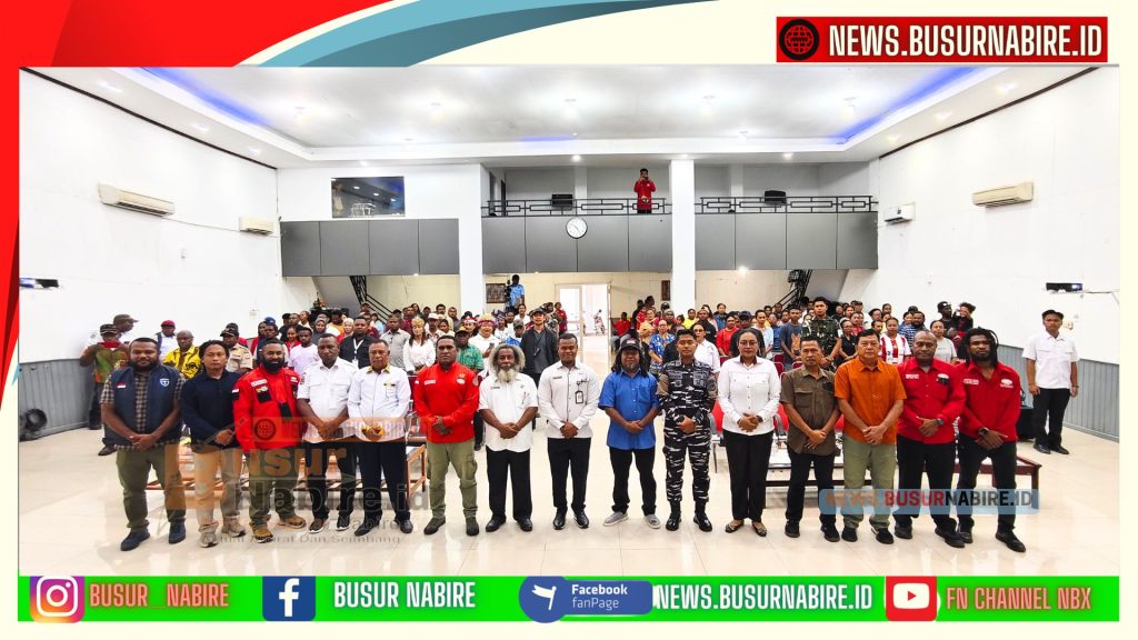 Alanthino Wiay Resmi Membuka Seminar BMP RI, Tekankan Persatuan dan Nasionalisme (Foto: BusurNabire)