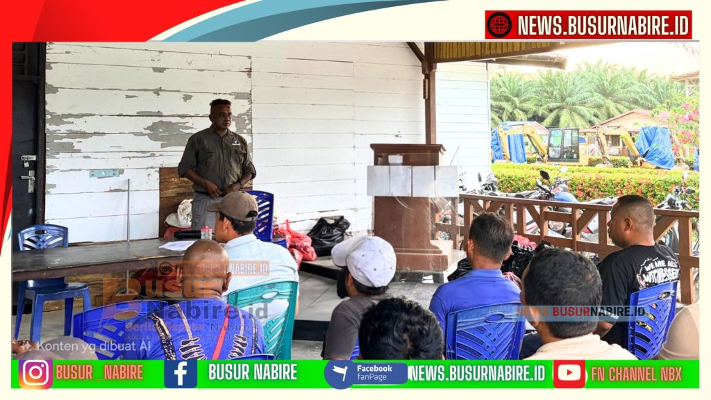 Jelang 1 Mei 2026, Buruh PT Nabire Baru Serukan Perdamaian dan Tolak Hoaks (Foto: BusurNabire)