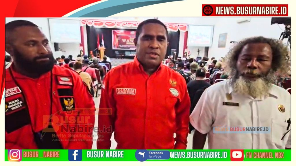 Ali Kabiay Tegaskan Papua Kembali ke NKRI Bukan Aneksasi (Foto: BusurNabire)