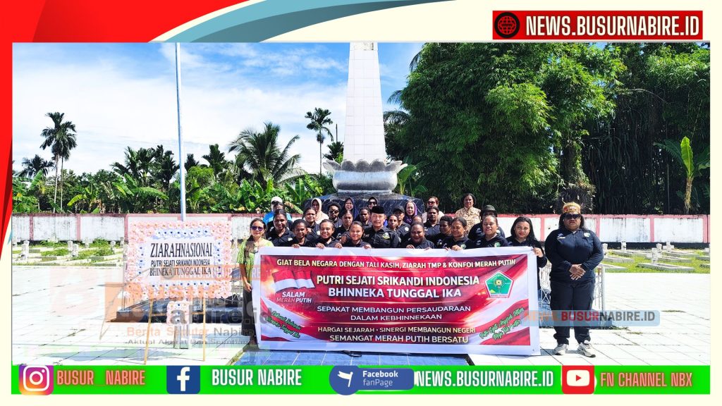 Peringati Hari Integrasi 1 Mei 2026, Srikandi Indonesia Gelar Ziarah Nasional di TMP Nabire (Foto: BusurNabire)