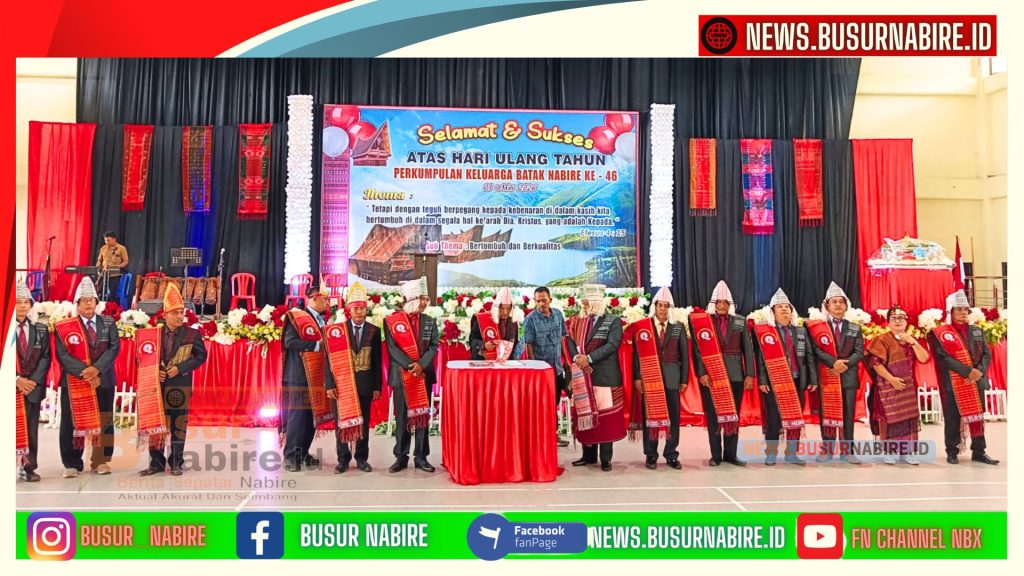 Batak Nabire Rayakan HUT ke-46, Kukuhkan Pengurus Baru 2026-2030: (Foto: BusurNabire)