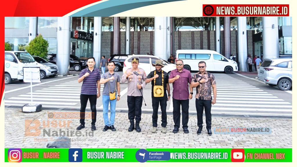 Momen Penting di Nabire: Kapolres Turun Langsung Sambut Anggota DPR RI, Pengamanan Super Ketat! (Humas Polres Nabire)